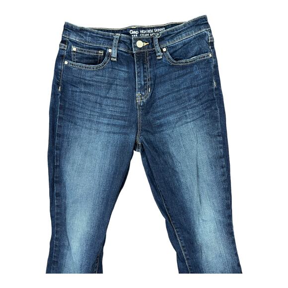 Gap High Rise Skinny Jeans 6 / 28 Womens - Picture 2 of 4